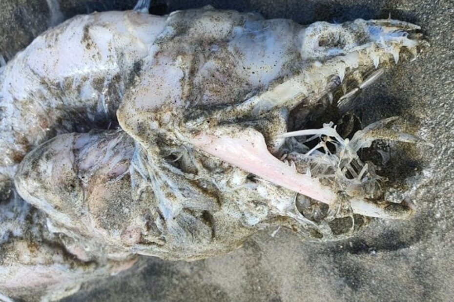 Ostia, resti di un 'mostro marino' in spiaggia: cosa è