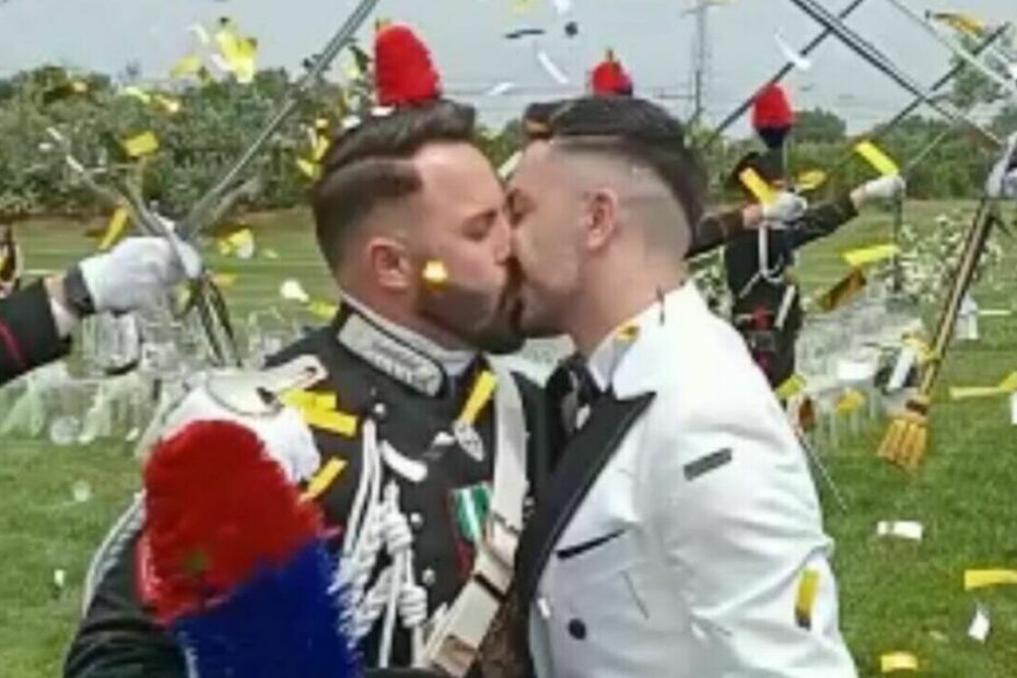 Angelo Orlando Carabiniere Matrimonio Gay