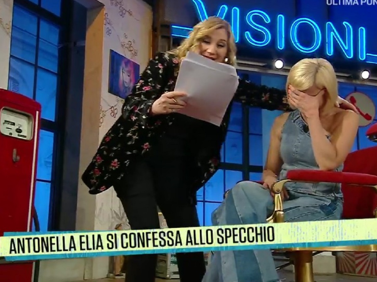 Antonella Elia in lacrime in diretta tv aborto