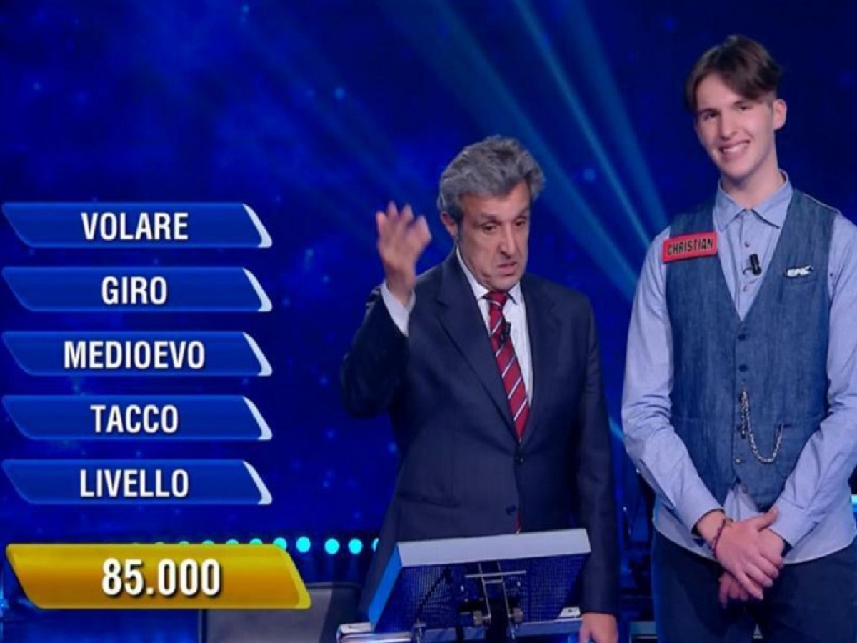 Christian di Grottammare vince il montepremi Eredità