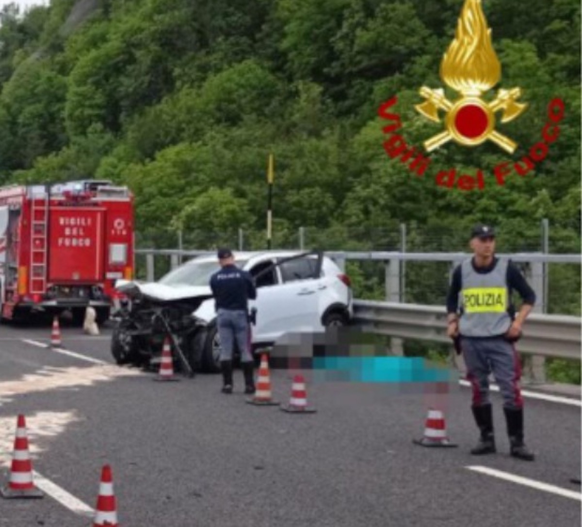 Incidente stradale oggi sull’A1 a Modena morto feriti 