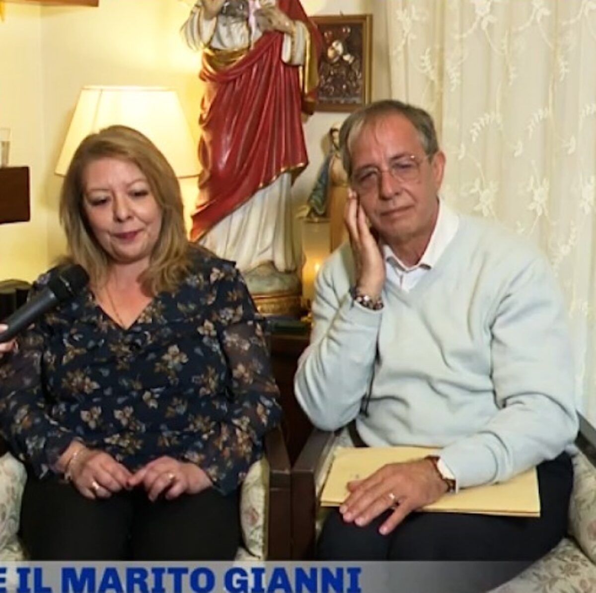 La Madonna di Trevignano piange in diretta tv da Barbara D’Urso