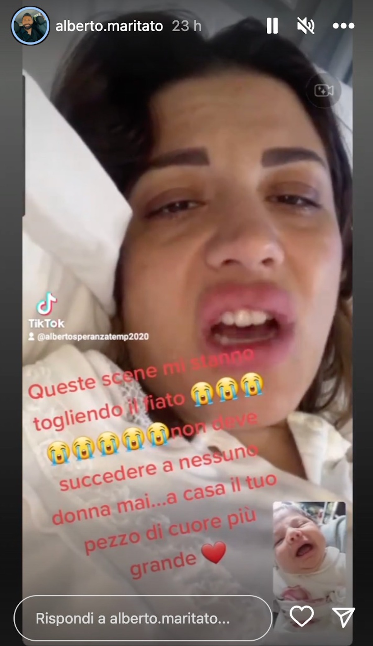 temptation island mamma ospedale intervento