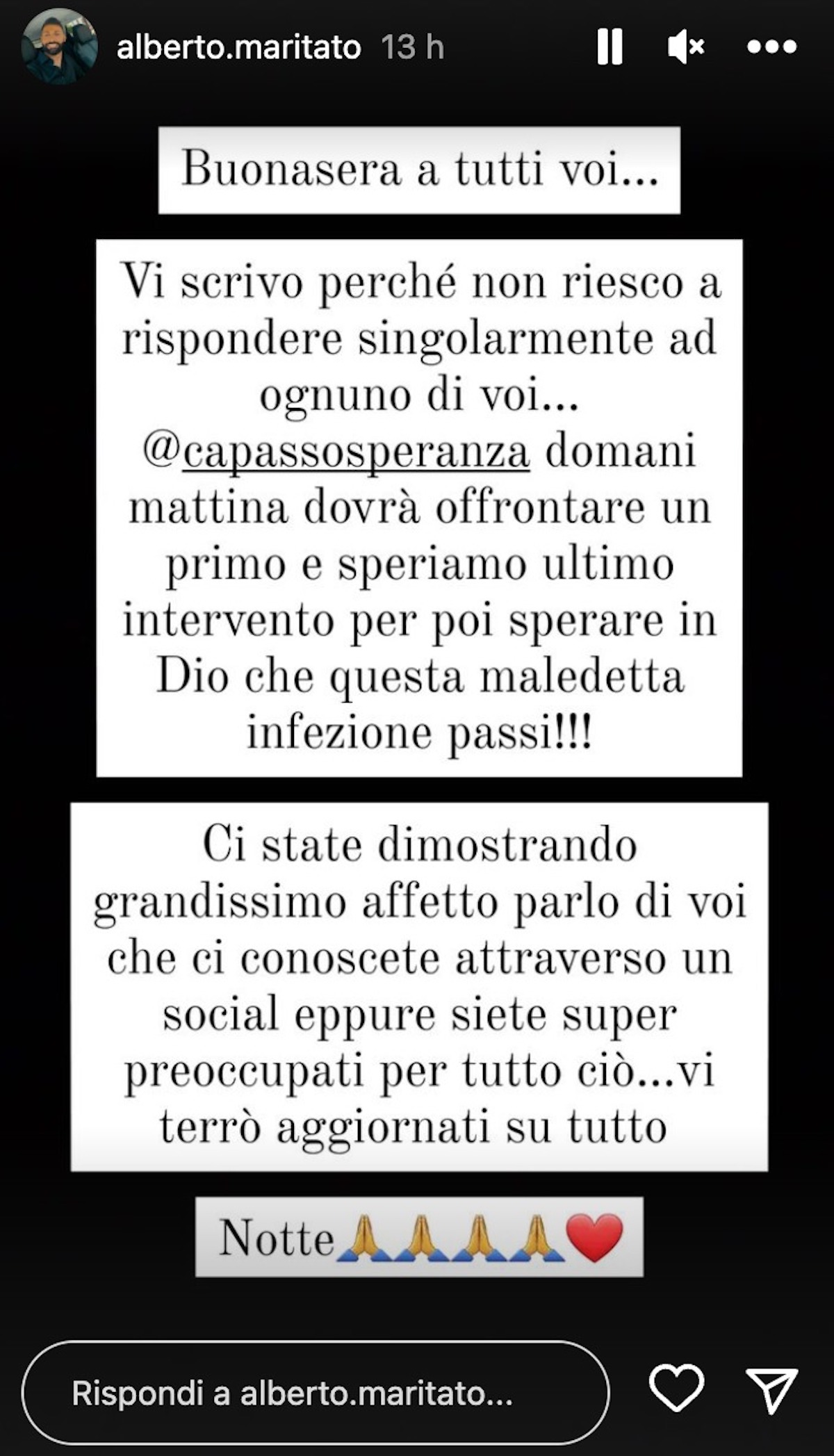 temptation island mamma ospedale intervento