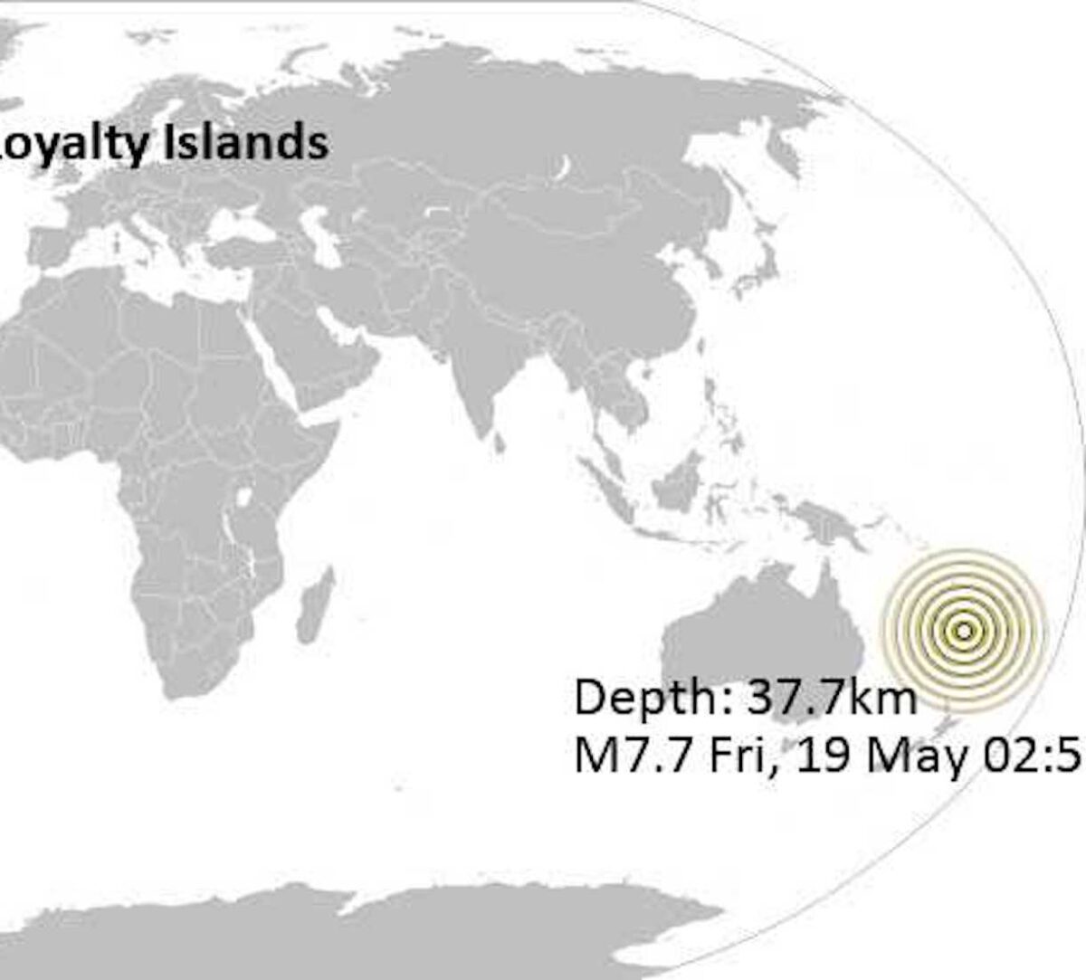 Terremoto di 7.5 della scala Richter: allerta tsunami