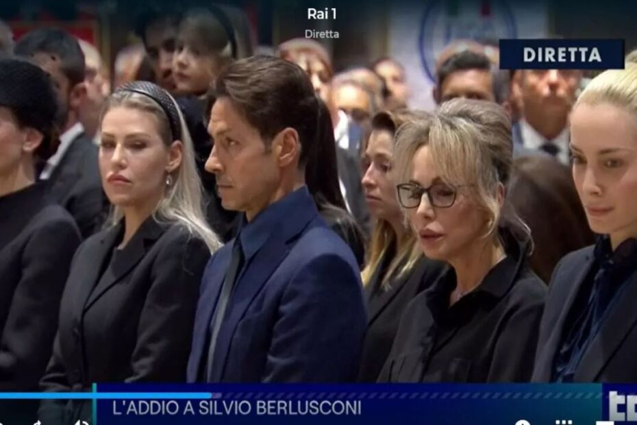 Funerali Silvio Berlusconi Figlia Marina Marta Fascina