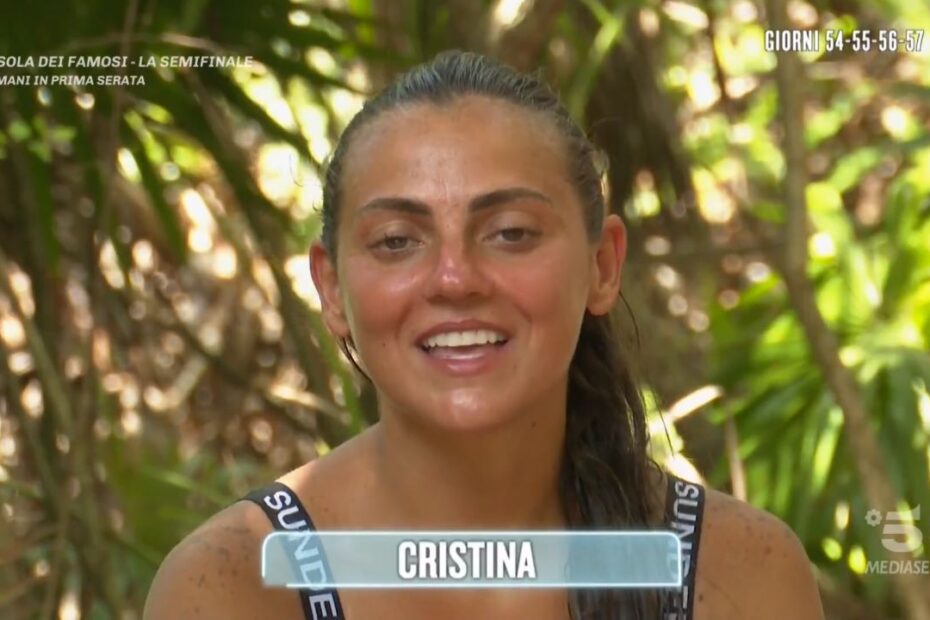 Isola dei Famosi Cristina Scuccia Amore