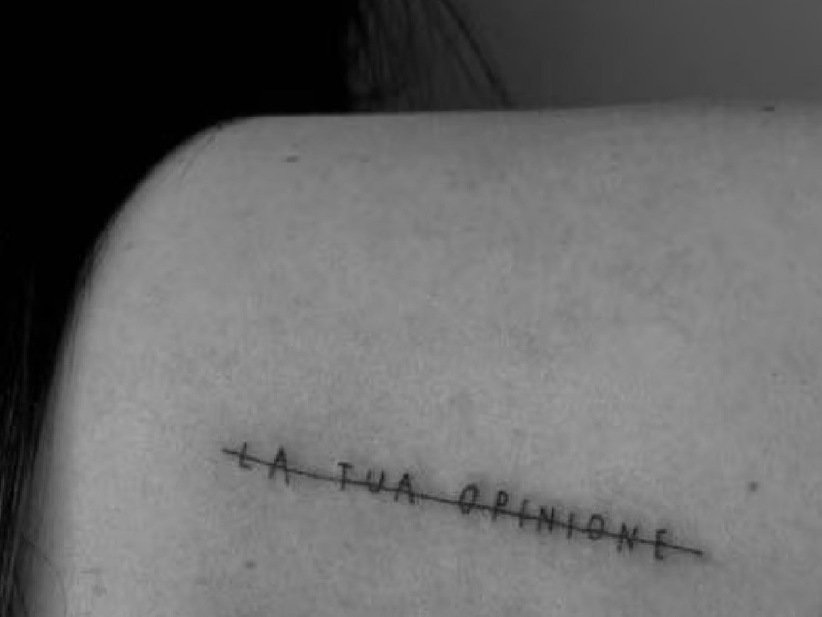 Nuovo tatuaggio per Aurora Ramazzotti
