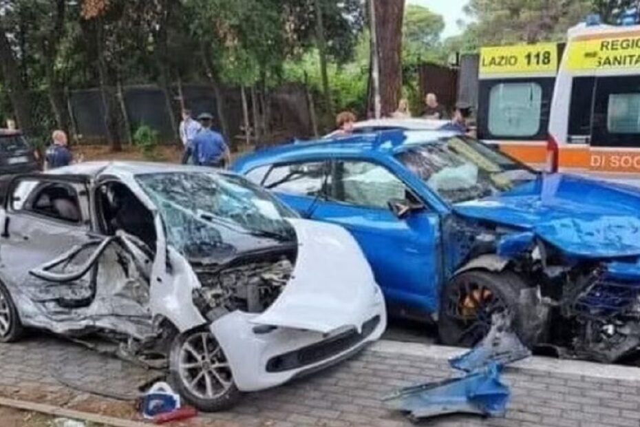 Incidente Casal Palocco la Lamborghini andava a 124 km/h