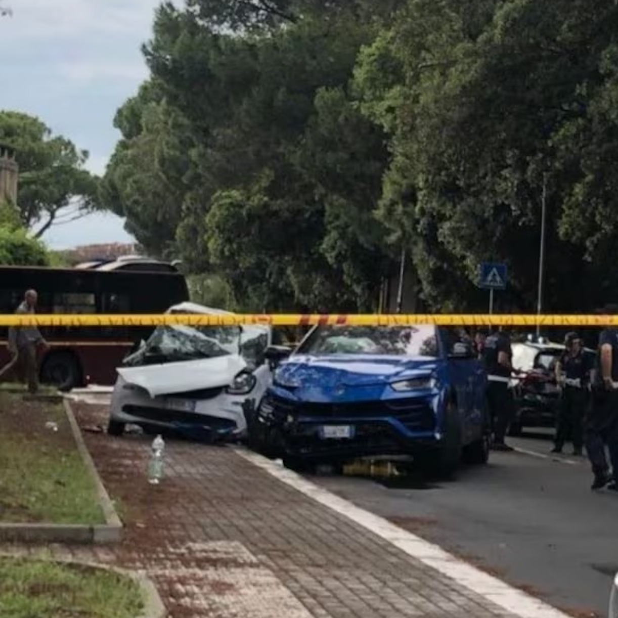 Incidente Casal Palocco la Lamborghini andava a 124 km/h