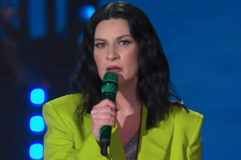 Laura pausini discorso divide pubblico