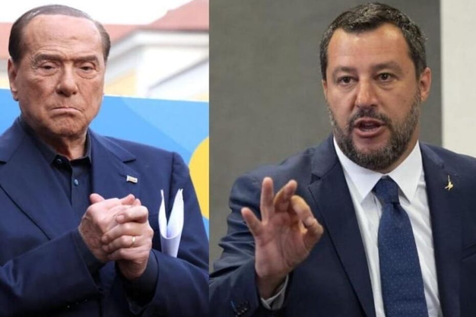 Matteo Salvini taglia la barba per omaggiare Silvio Berlusconi