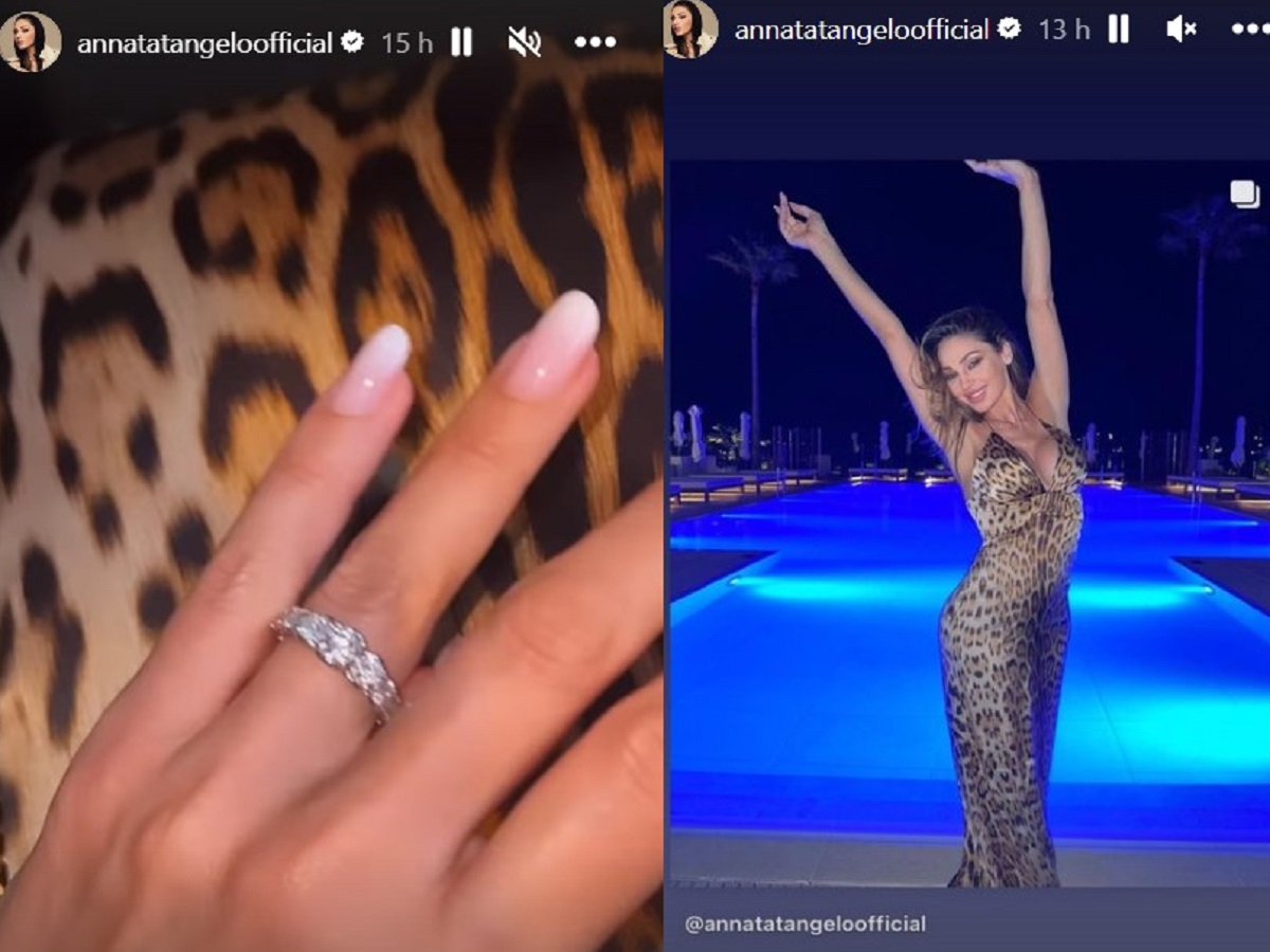 Proposta di matrimonio per Anna Tatangelo?