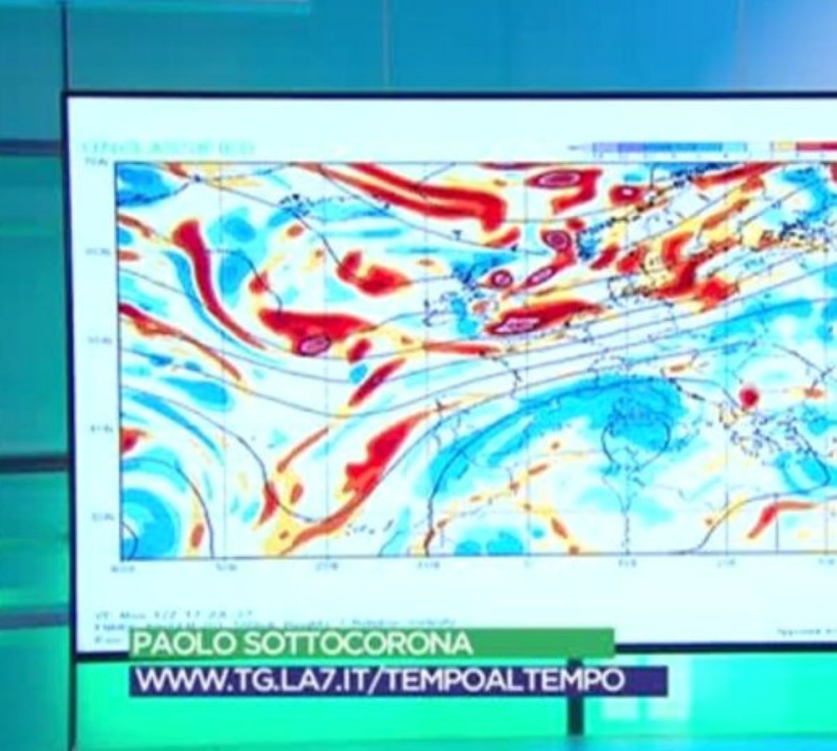 Paolo Sottocorona Meteorologo Previsioni La7
