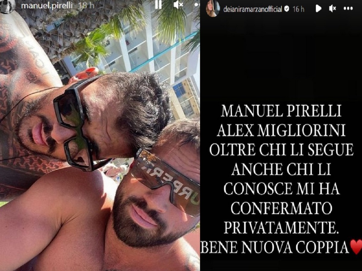 Alex Migliorini nuovo fidanzato Manuel Pirelli 