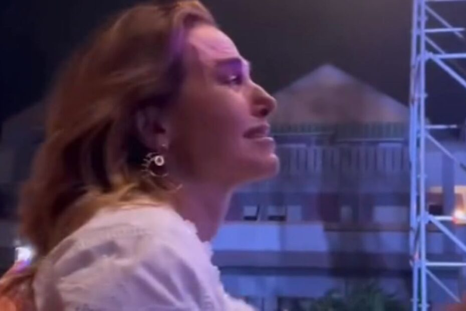Barbara D'Urso Lacrime