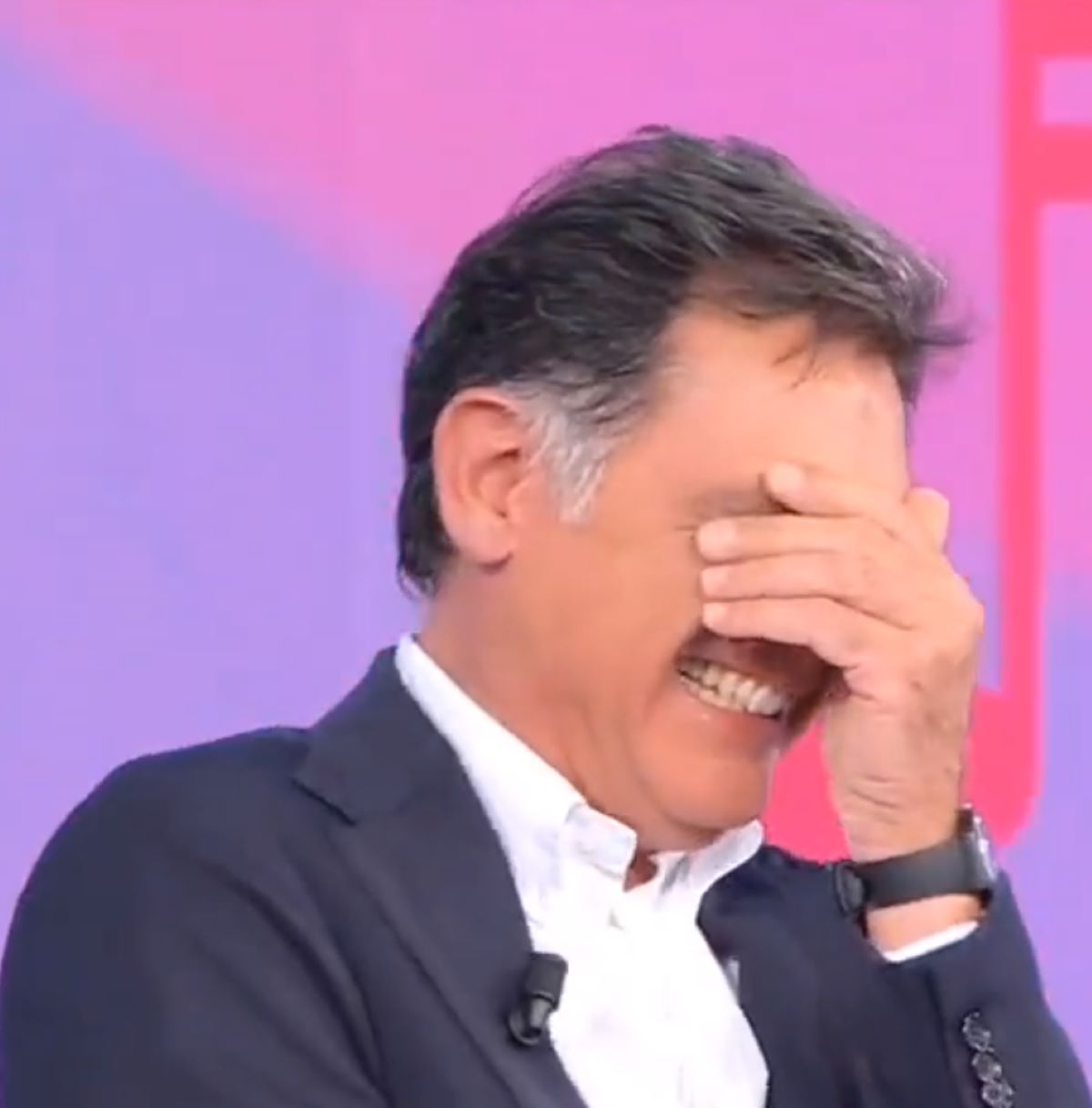 Tiberio Timperi Uno Mattina Estate Ridere