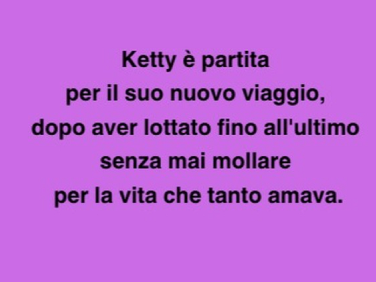 Ketty Roselli muore a 51 anni