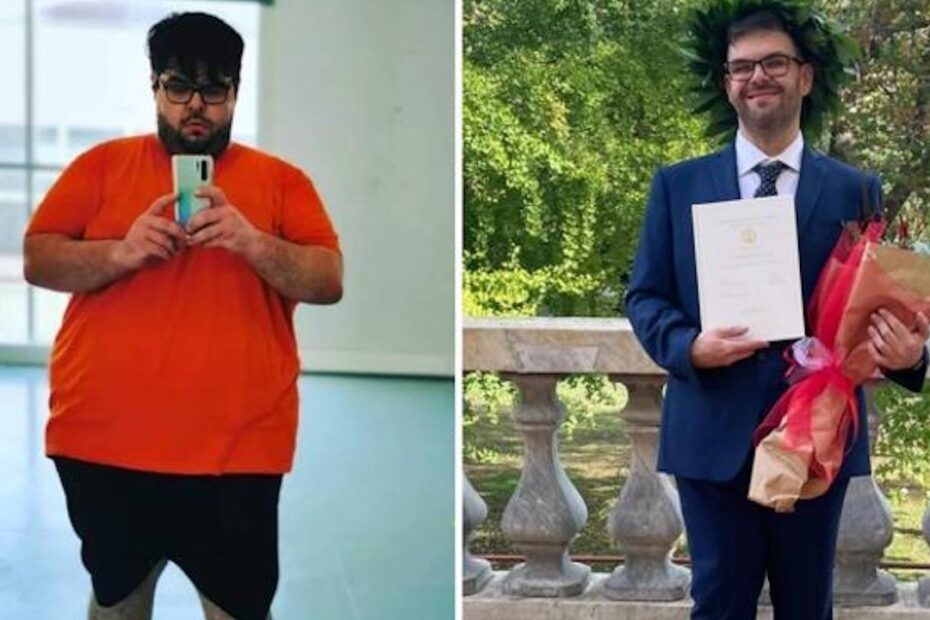 Perde 110 chili e si laurea con una tesi sulla sua dieta