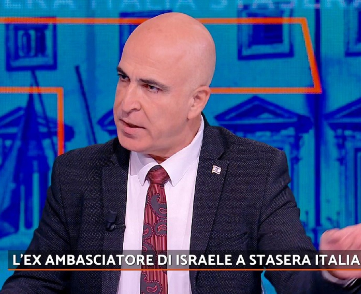 Stasera Italia tensione tra gli ospiti sul conflitto in Israele