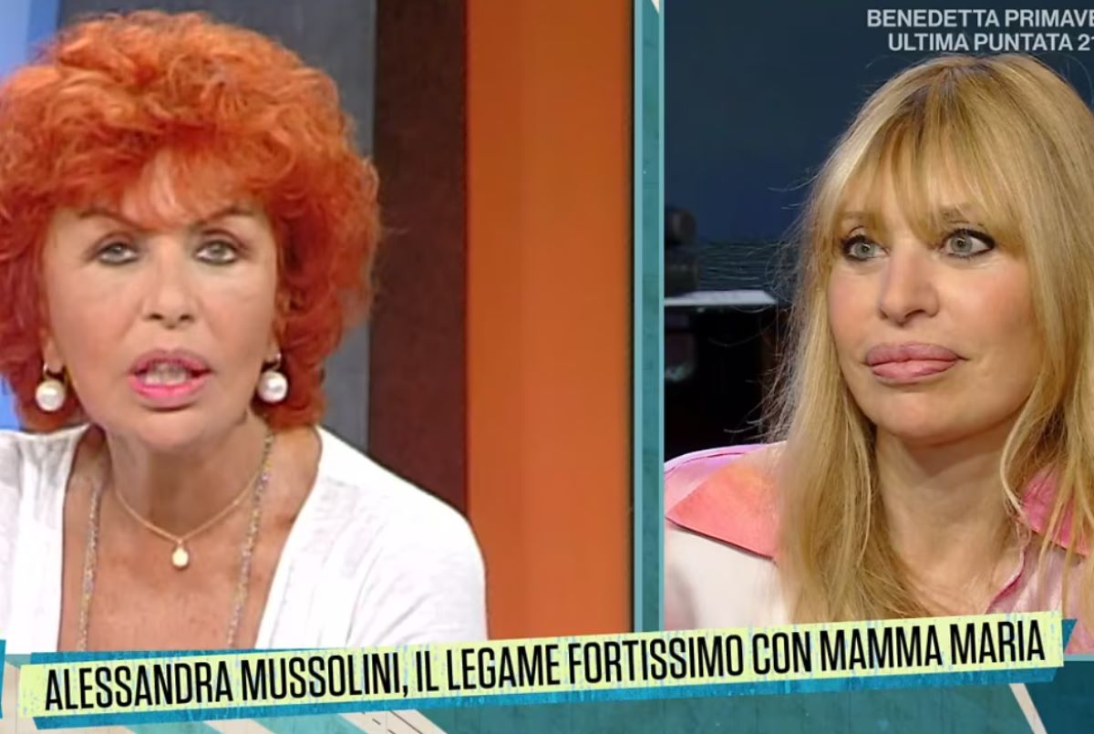 Alessandra Mussolini Lutto