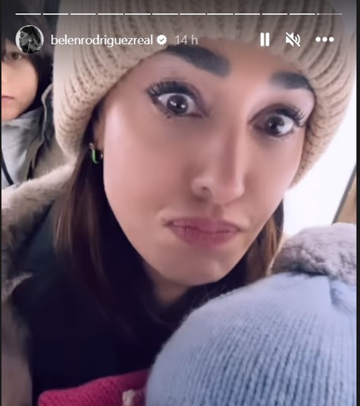Belen Rodriguez e la presunta gravidanza non è vero