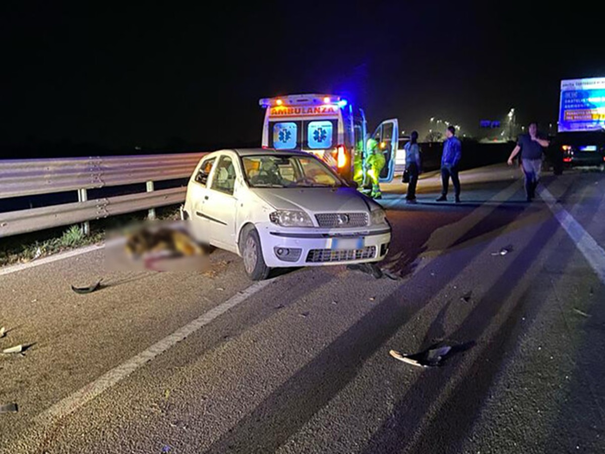 Incidente lungo l'autostrada A29 Mazara del Vallo-Palermo