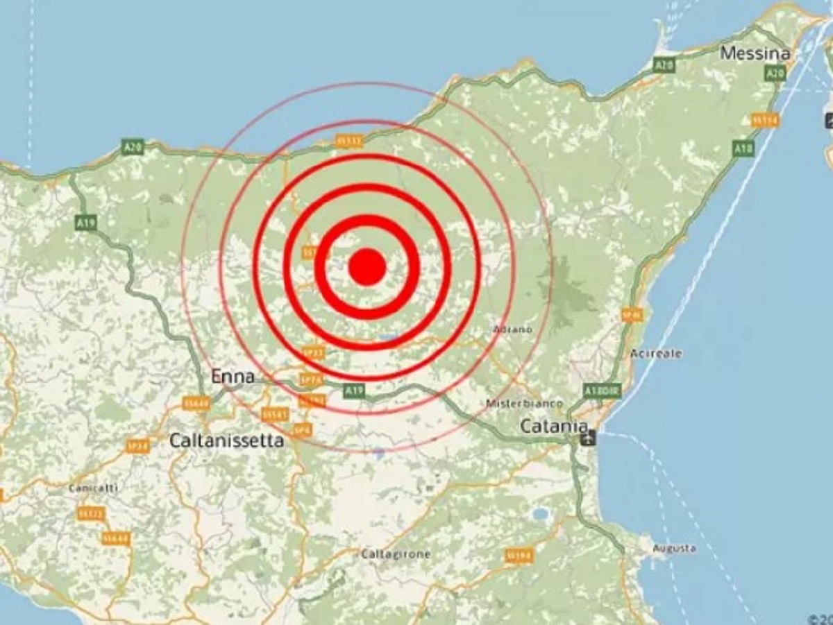 Terremoto due scosse in poche ore a Fermo ed Enna