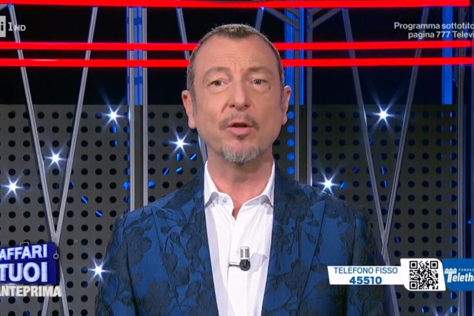 Affari tuoi Amadeus