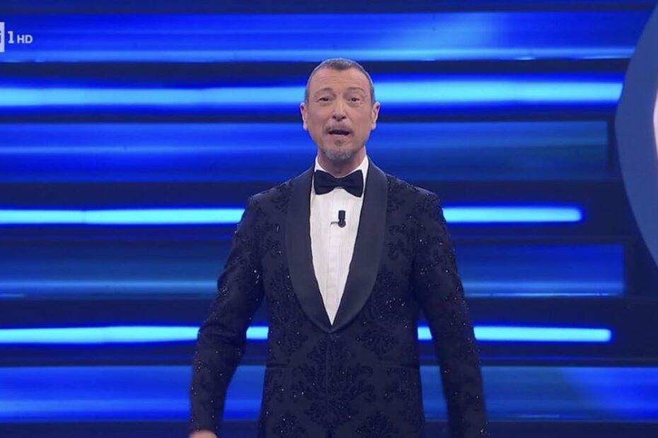 Sanremo 2024 Cachet Amadeus