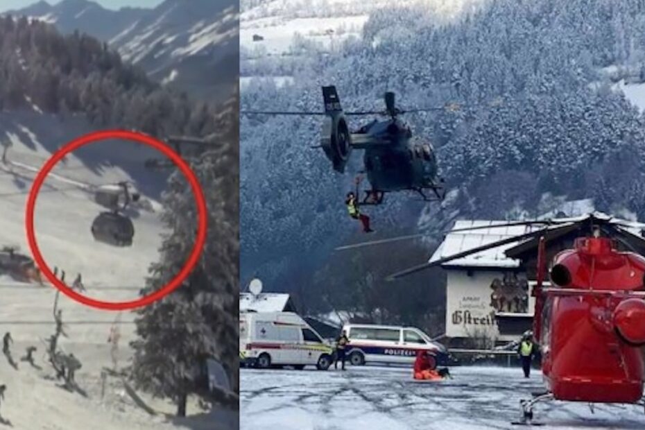 incidente funivia austria
