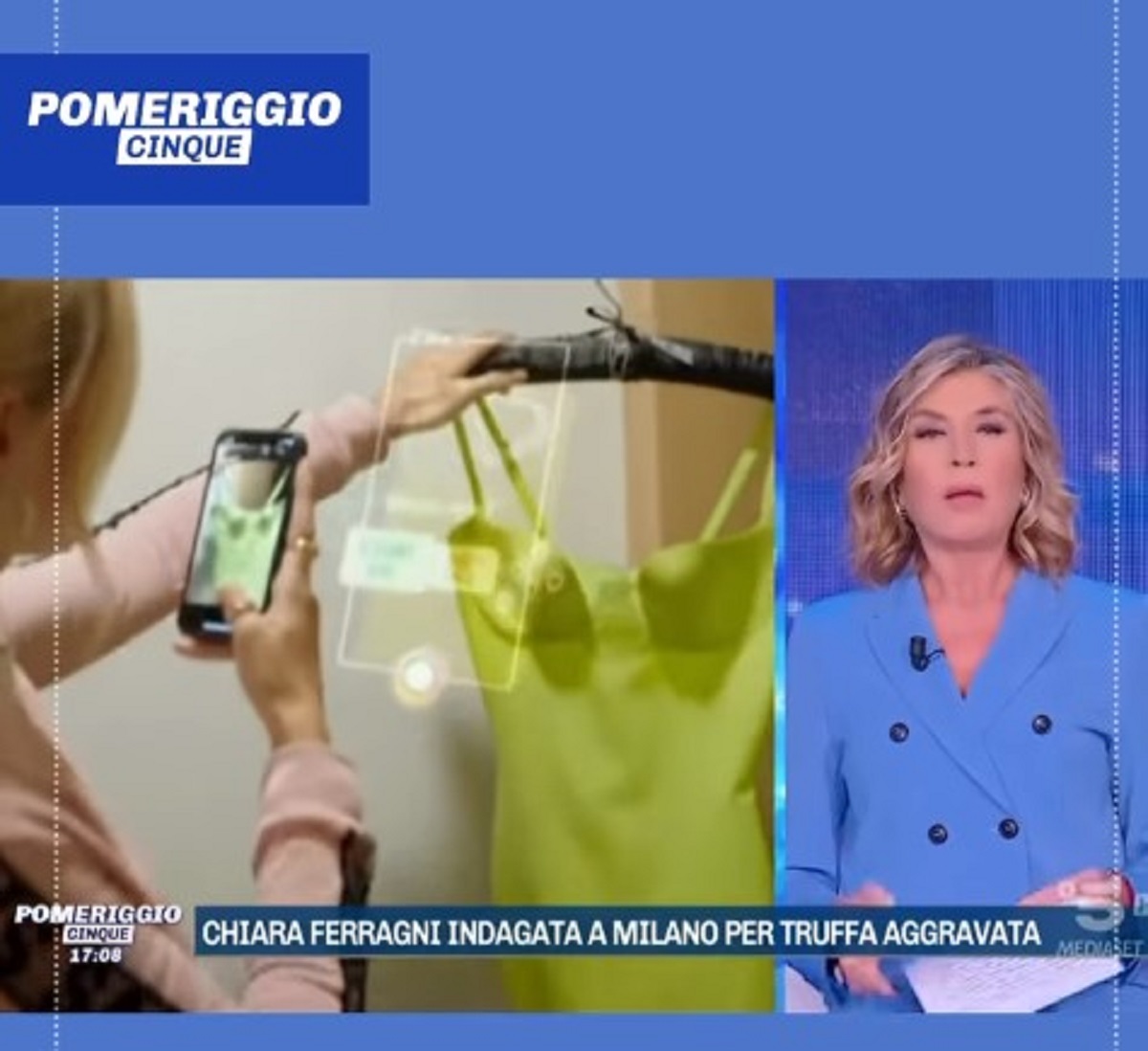 Pomeriggio 5, Myrta Merlino contro Fedez dopo le accuse ai giornalisti