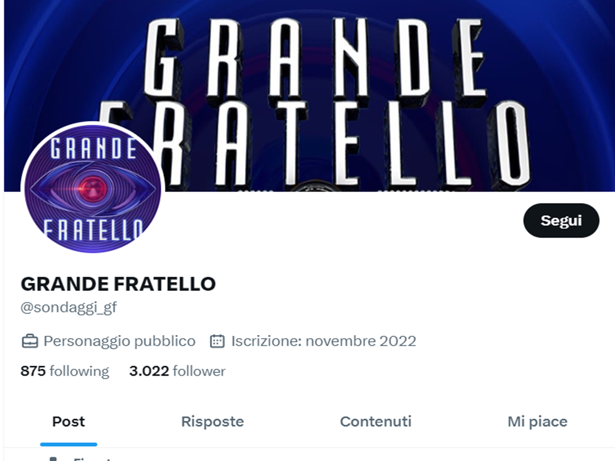Scomparsa la pagina ufficiale del Grande Fratello