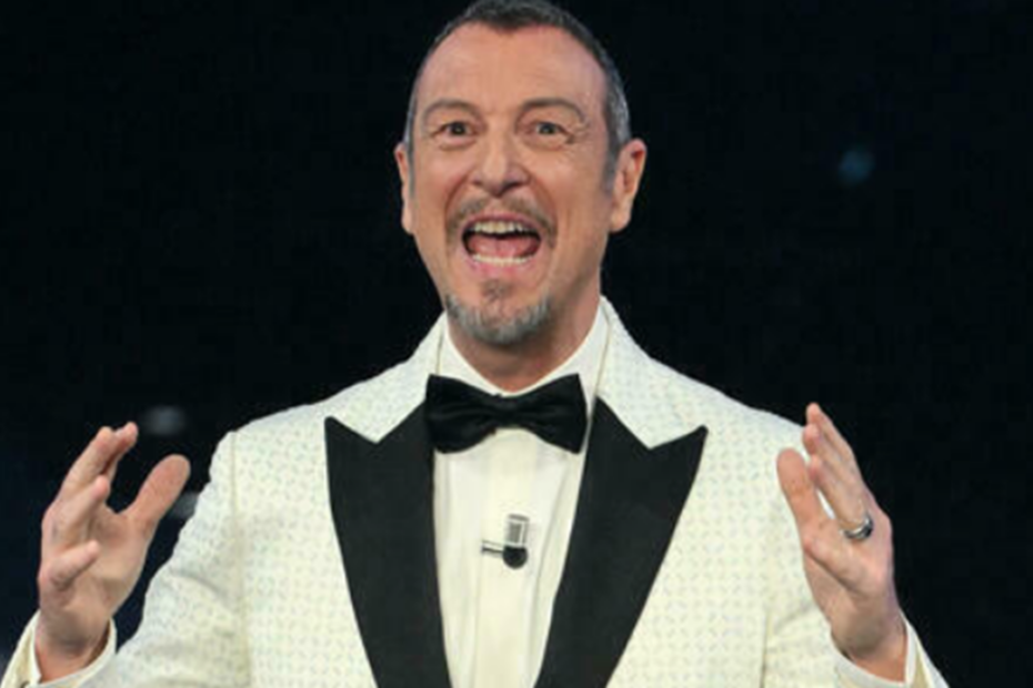frecciatina di Amadeus in diretta tv a Sanremo 2024