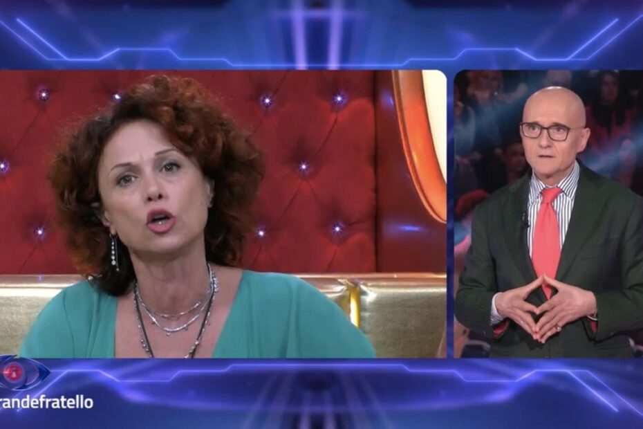 Confronto choc al GF tra Alfonso Signorini e Beatrice Luzzi