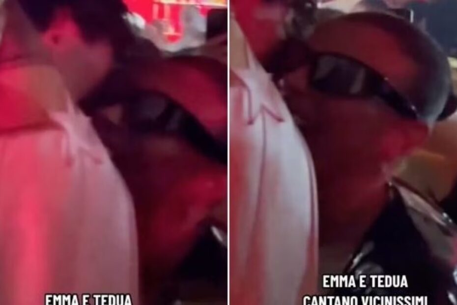 Emma Marrone beccata in discoteca con Tedua