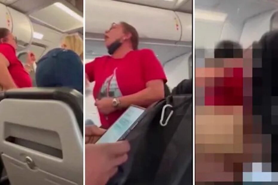 “Si è tirata giù i pantaloni in volo”. Panico durante il volo