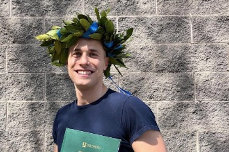 Lorenzo Greco si è laureato, gli auguri del padre Alessandro Greco
