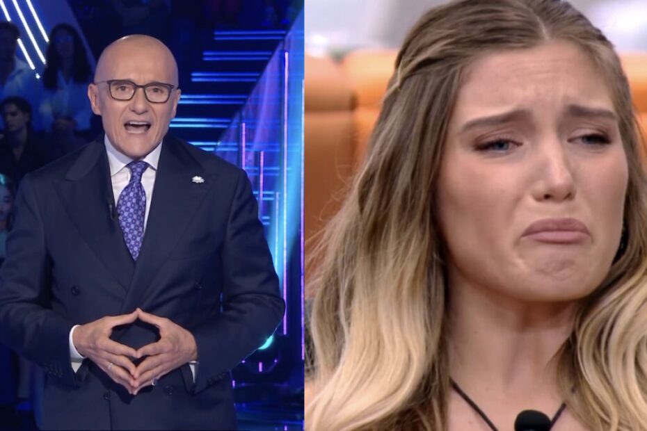 Grande Fratello, Signorini sbugiarda Anita in diretta
