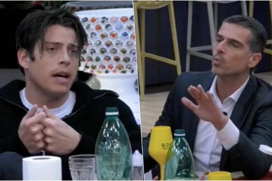 Rissa al Grande Fratello tra Alessio e Varrese
