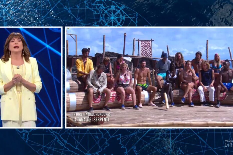 Isola dei Famosi Naufrago Ritiro