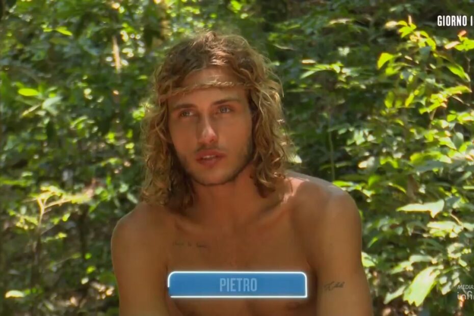 Isola dei Famosi Ritiro Pietro Fanelli