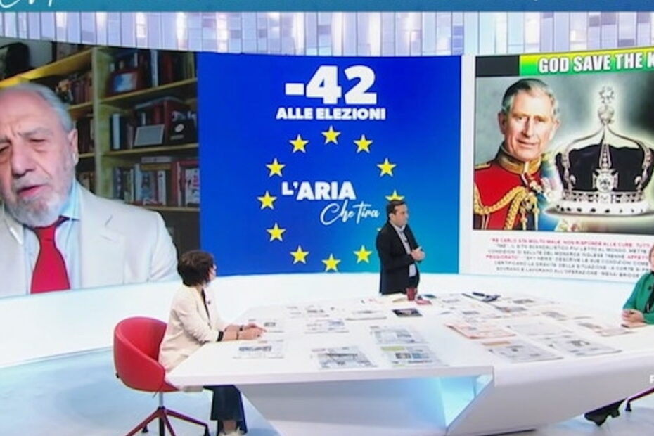 Antonio Caprarica a L'aria che tira: "L'hanno visto il 21 aprile, come stava"