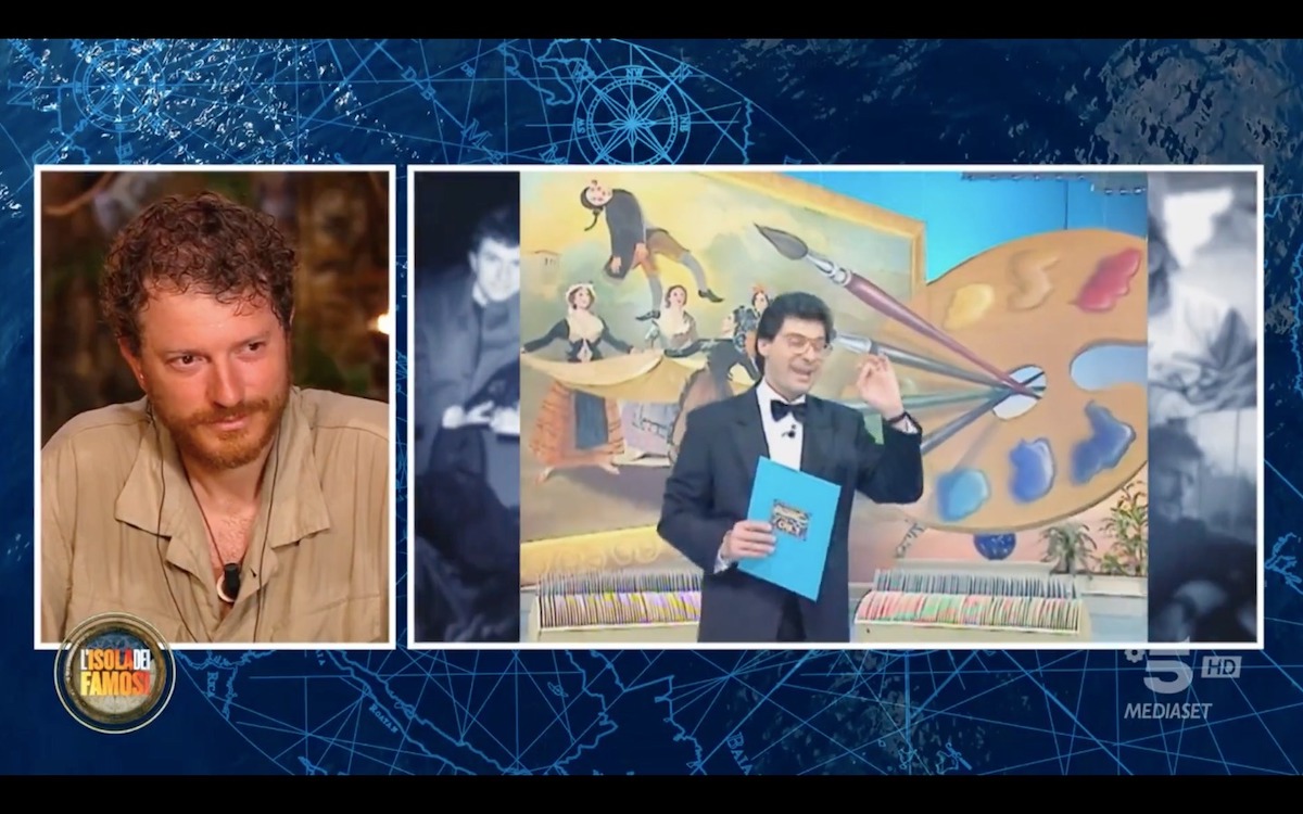 Isola dei Famosi, Daniele Radini Tedeschi a Scommettiamo Che