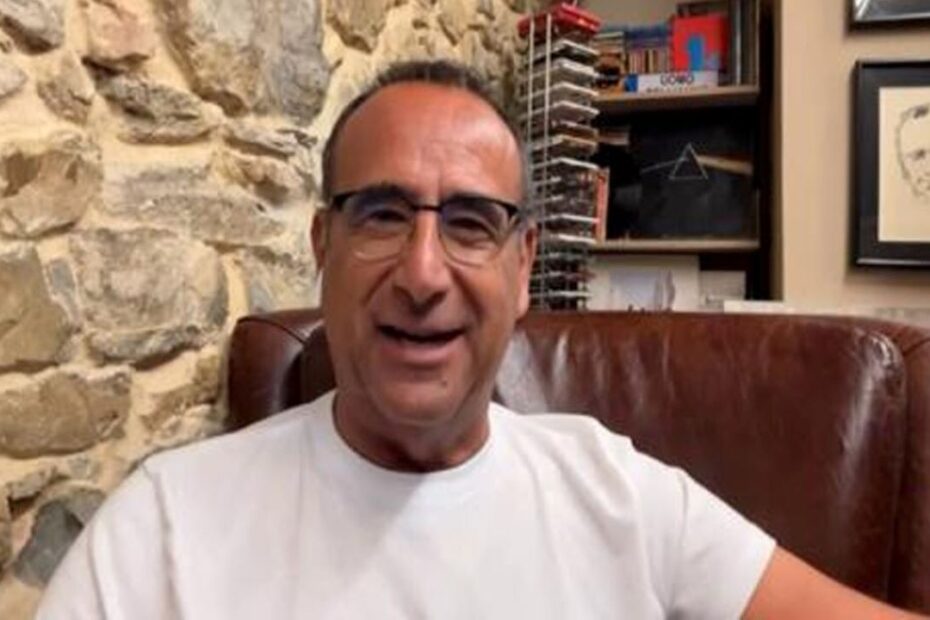 Carlo Conti Sanremo 2025 Cantante