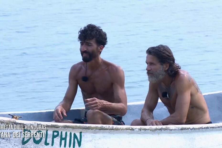 Isola dei Famosi Edoardo Stoppa Samuel Peron
