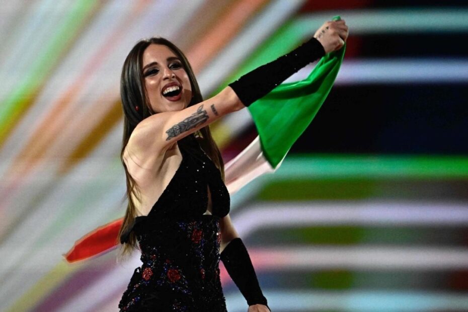eurovision angelina mango scritta mano