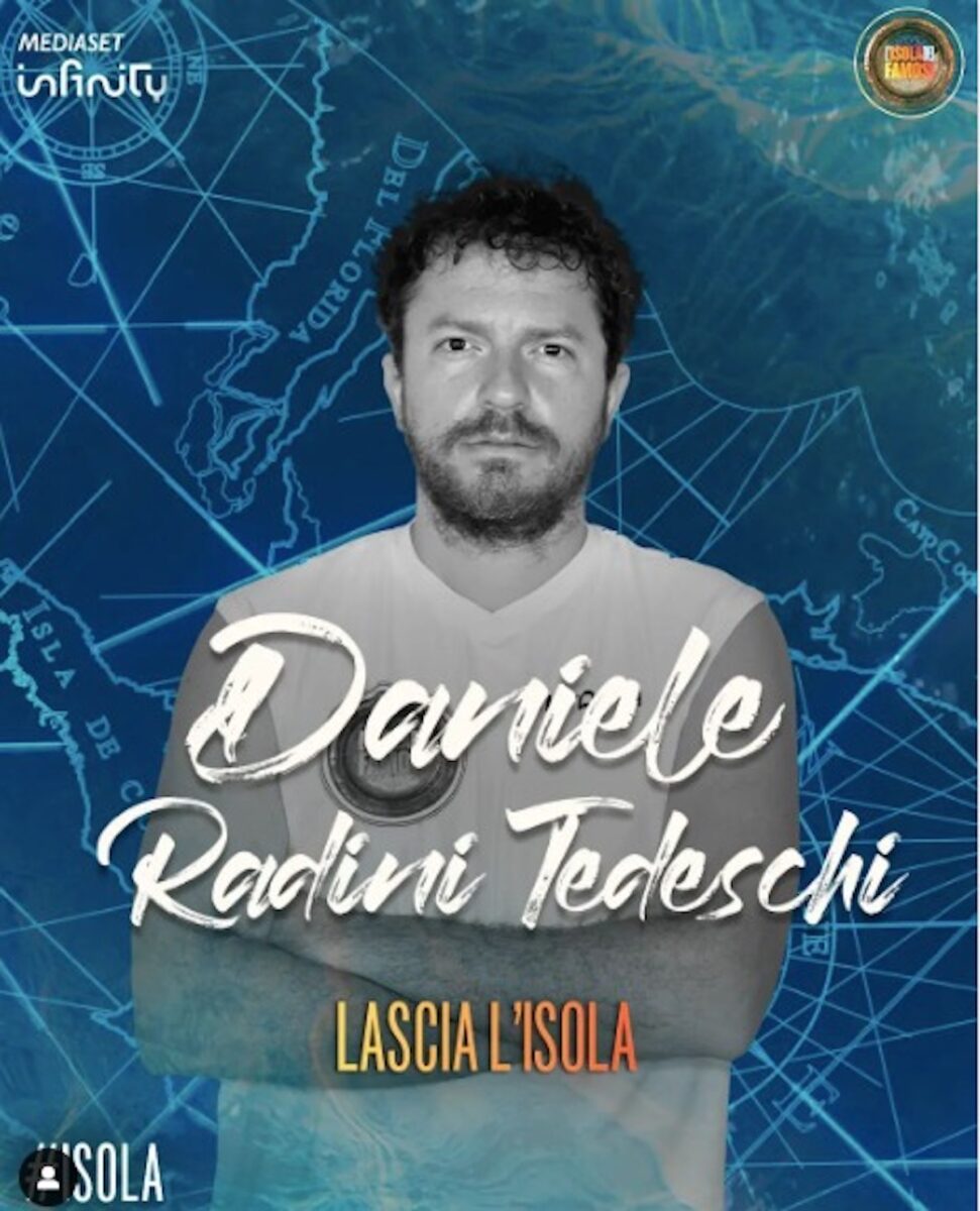 Isola dei Famosi, Daniele Radini Tedeschi: "Cachet in beneficenza".