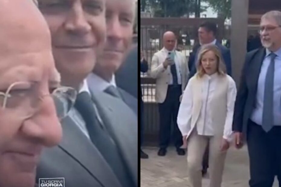Caivano, Giorgia Meloni saluta De Luca: "Sono quella str***, come sta?"