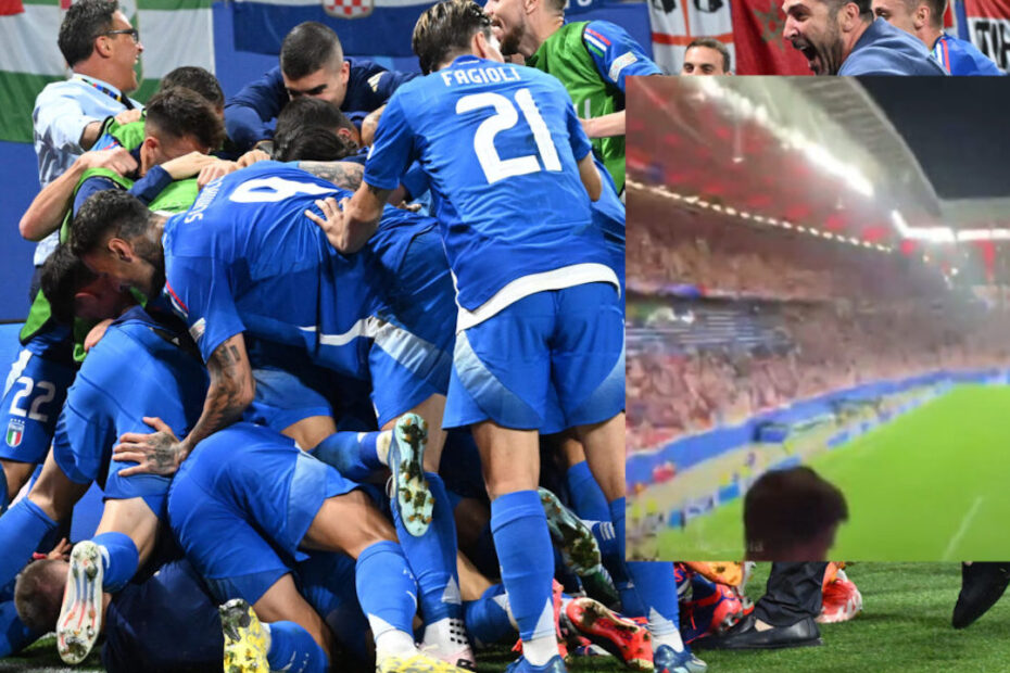 alessio falsone italia croazia video bestemmie